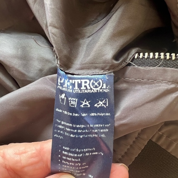 New 1 of 1 Vintage 1970 Petrol Premium Utilitarian Gas Station Light Jacket - Picture 8 of 9